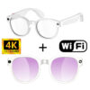 2026 New Smart AI Glasses 800W Shooting Camera HD Photo Video Voice Call Translation Waterproof Bluetooth AI Motorcycle Glasses