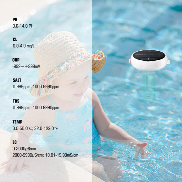 ef7ff23e003e07cd Tuya ZigBee Intelligent Chlorin 7in1 PH ORP Total Dissoed Solids Saity Temp CL Test Meter Swimming Pool Water Tester