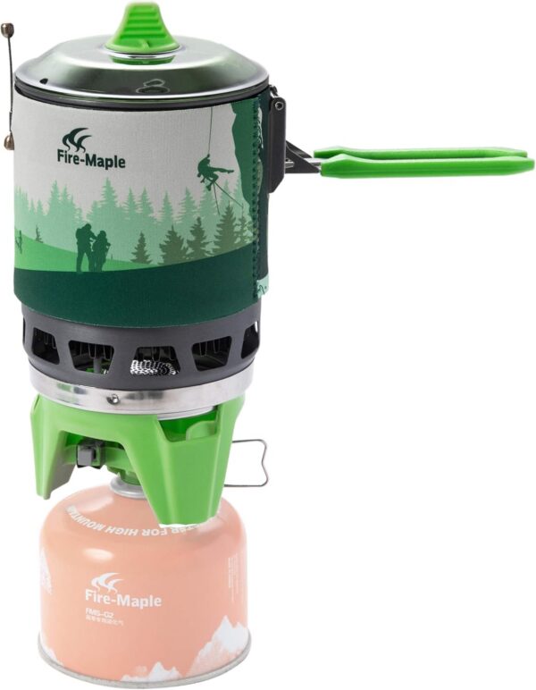 ef898c075780b993 Fire-Maple "Fixed Star 1" Backpacking and Camping Stove System | Outdoor Propane Cooking Gear | Portable Pot/Jet Burner Set | Ideal for Hiking, Trekking, Fishing, Hunting Trips and Emergency Use