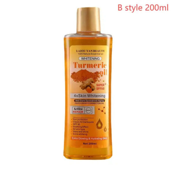 ef9280caeee41fea Turmeric Essential Oil Facial Massage oil Moisturizing Diffuser Aromatherapy Brightening Smoothing Body Face Skin Care 200m
