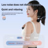 ef9a9fbb446ee521 2024 New Smart Curved Hook Fascia Gun Electric Massager Massage Hammer Electric Fascia Gun Home Handheld Hammer Back Artifact