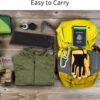 10/12/16 Plates Stove Windscreen, Aluminum Stove Windshield with Drawstring Bag, for Camping, Butane Stoves(10 Plates)