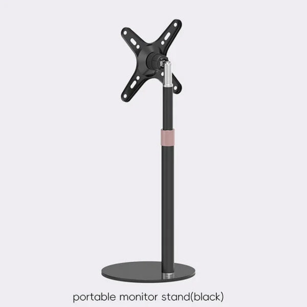 Keepro Portable Height Adjustable Vesa Tablet Stand Free Standing Low Profile Desk Mount Monitor support