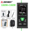 SNDWAY Distance Digital Rangefinder Mini Tape Measure Range Finder Professional M/In/Ft Laser Measuring Meter