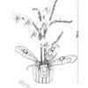 ideas Icons Bouquet Ortificial wer Orchid Potted Plants 10311 Building Blocks Model Brick Moc Girls Toys DIY Mom Gift