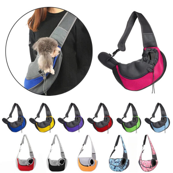 efe97097066af9ef Pet Puppy Carrier S/L Outdoor Travel Dog Shoulder Bag Mesh Oxford Single Comfort Sling Handbag Tote Pouch