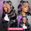 Glueless Ready To Wear And Go Preplucked Wigs Brazilian Body Wave 13x6 HD Lace Frontal Human Hair Wig PreCut 200%