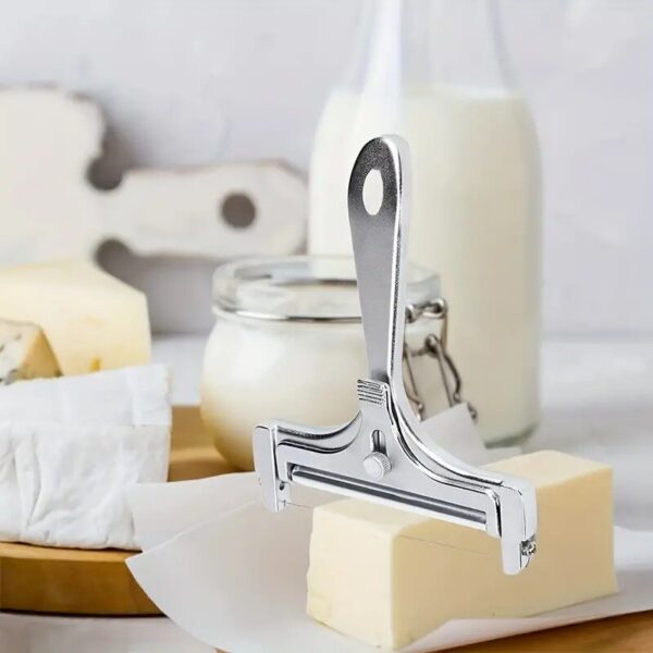 f0009b23dd2c5c6e Stainless Steel Cheese Slicer Adjustable Thickness Butter Cutter Soft and Semi-Hard Kitchen Cooking Tools Cheddar Gadgets Grater