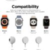 f00f492be091d4b8 Stand For Apple Watch Series 9 8 Ultra 7 6 5 SE 4 3 2 Charger Dock Station Silicone Bracket Iwatch Charging Cable Holder