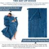 Naturehike Ultra Lightweight Envelope Sleeping Bag for Adults, 3-4 Seasons, Waterproof Sleeping Sack for Camping, Hiking, Mountaineering, Indoor, Backpacking, Outdoor, Duck Down