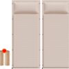 f05a745e63ea7bf3 Car Air Mattress Foldable for Mercedes Benz GLC Coupé C253 C254 2016-2025, Back Seat Camping Bed Breathable Airbed Auto-Inflation Without Air Pump SUV,Beige Single