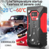 18000mAh Jump Starter Portable Power Bank Battery Booster 12V Car Starting Device for Petrol Diesel 6.0L/4.0L