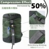 f0747194fb20ea17 TRIWONDER Compression Sack Nylon Compression Stuff Sack Compression Stuff Sack Sleeping Bag Stuff Sack Ditty Bags with Dust Flap for Backpacking, Hiking, Camping, Traveling