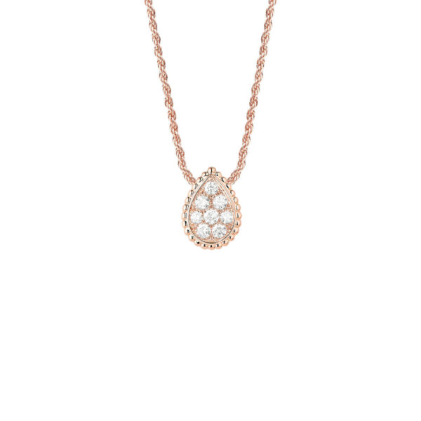 f0753f18c9e447ab new bead edge full diamond drop necklace suitable for BL holiday gifts
