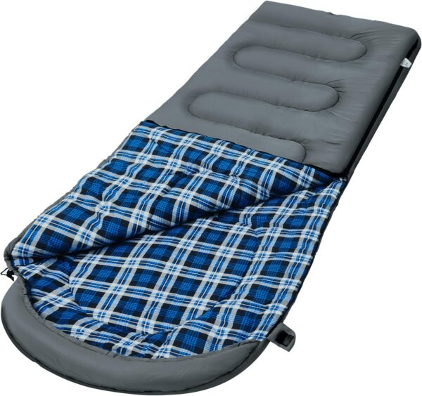 f0951e39933699d2 Naturehike 0 Degree and 40 Degree Flannel Two Person Sleeping Bag with Pillows for Adults, Couples & Family, Doublewide Double Sleeping Bag 2 Person for All Seasons Camping Hiking Backpacking