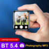 f09718a1b40359aa MP3 Music with Bluetooth 5.4 HiFi MP4 Walkman Full Touch Screen Built-in Speaker Recorder Camera Video Player FM/E-book