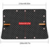 Winter Window Large Size Magnetic Car Cover Anti Freeze Snow Windshield Covers Glass Sun Visor
