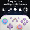 f0c12dd74710b1ea ANBERNIC RG P01 RGP01 Gamepad Wired Wireless Bluetooth RGB Hall Effect Joystick XBOX Game Controller for PC Android IOS Steam
