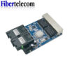 Fiber Switch 4 RJ45 UTP 2 SC Gigabit Fiber Optical Media Converter 2SC 4 RJ45 2G4E Ethernet PCBA board