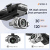 V14 4k Profession HD Wide Angle 1080P WiFi Fpv Drone Dual Height Keep Drones Camera Helicopter Toys