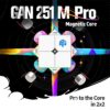 [Picube] GAN251 M Pro Air Leap 2x2 Magnetic Speed Cube Professional GANCUBE 251M 2x2x2 Mangetic Cubo Puzzles GAN251 Magic Cubo