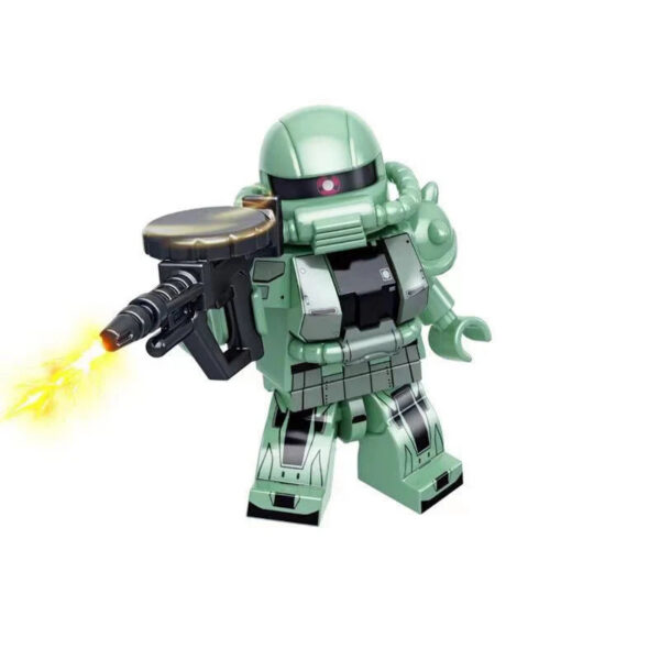 GUNDAM Animation Game Peripheral Toys Building Blocks Assembling toy Small Doll Zaku RX-78 Anime Action Figure Model Collection