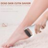 Electric File Grinder Callus Dead Skin Remover USB Recharge Waterproof Pedicure Foot Care Tool for Hard Cracked Clean