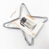 Yzdysg 2pcs Gaskocher Stützregal Brenner Stand Camping Eisenofen Ringe Kleine Töpfe Ständer Trivet Ständer Für Küchenkochen
