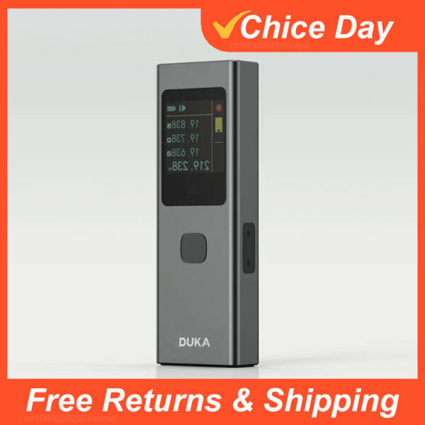 DUKA ATuMan LS6 Rangefinder 40m Mini Distance Meter Digital Inclinometer Measuring Tools Rechargeable Laser Line Marker