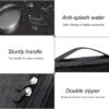 Waterproof Digital Electronic Portable USB Data Line Charger Plug Storage Bag Travel Cable Organizer
