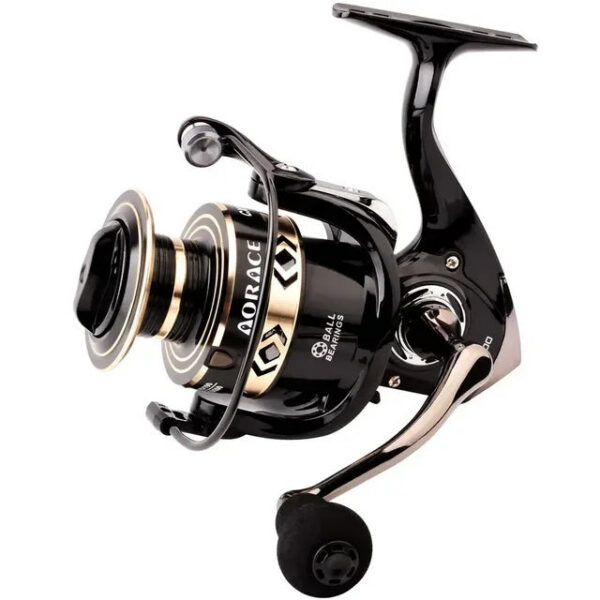 f14c98a3be05b57e All Metal Salt Water Surf 1000-6000 Spinning Fishing Reel Black/gold 14 Bearing Balls 15KG Max Drag