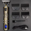 f1639ef83b1c5176 Men's Shaver for Men Electric Razor Cordless Beard Trimmer Fast Charging LCD Display Clipper Shaving hine 5 220211