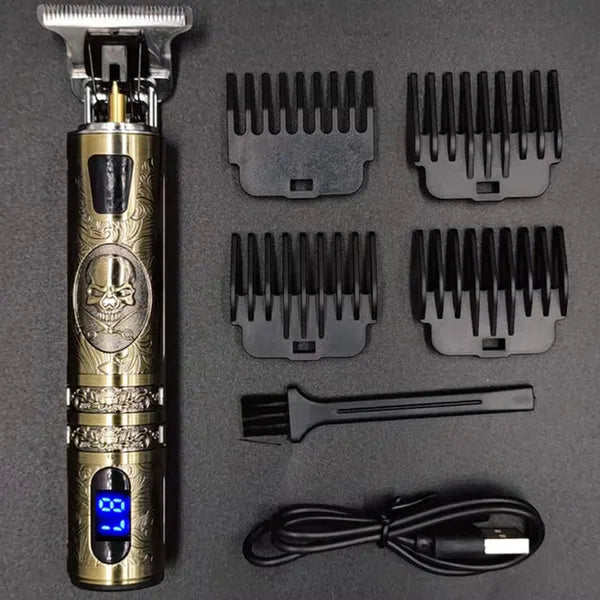f1639ef83b1c5176 Men's Shaver for Men Electric Razor Cordless Beard Trimmer Fast Charging LCD Display Clipper Shaving hine 5 220211