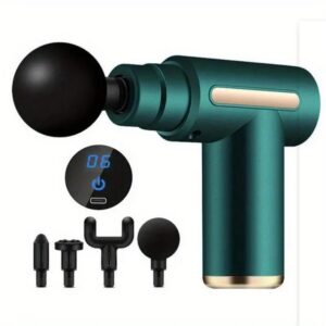 Mini Muscle Massage Gun Protable Deep Handheld Percussion Massager For Body Back And Neck Leg