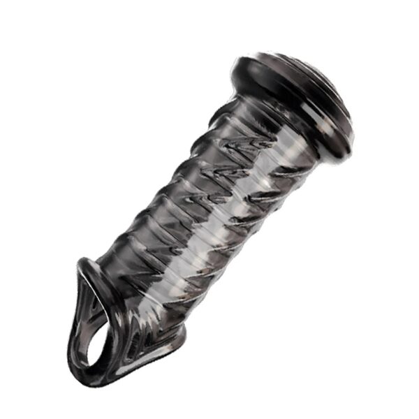 f173ac8941b0ec1b Spike Condoms Penis Extension Sleeves Sex Toys For Men Delay Ejaculation Reusable condoms Enlargement Sperm Lock Cock Ring 5pcs