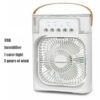 f1b0e2acd8388e6a Modern portable LED night light humidifier USB electric 3 in 1 fan for room, kitchen, office home-appliance