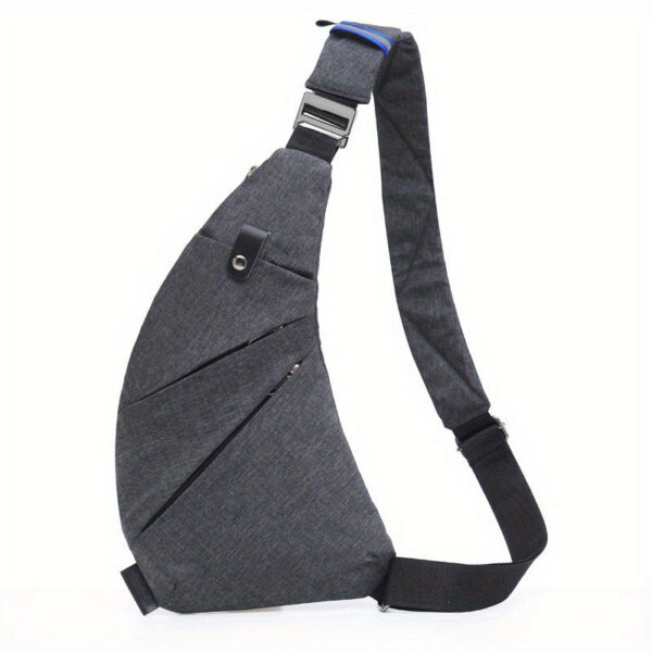 f2128df6192f3cc9 Crossbody Sling Bag, Shoulder Bag, Anti-Theft Chest Bag, Multi-Pocket Fanny Pack