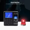 f219138061ca82b3 2.4 Inch Attendance Machine Fingerprint/Password/ID Card Recognition Time Clock Employee Checking-in Recorder Multi-language
