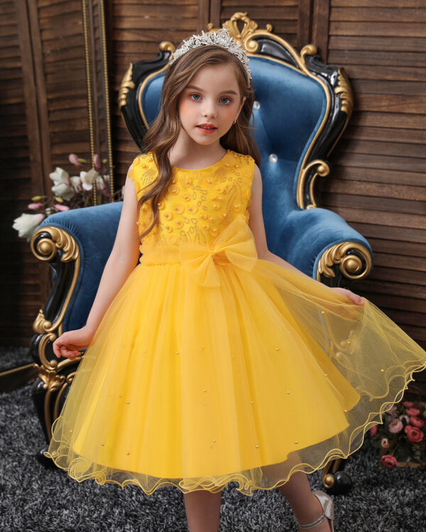 f228a33d83f370c7 Children's Formal ;girl’s wedding Princess Puffy kindergarten runway show evening dress