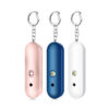 f265e28ed2e5b62e Simple IP56 Waterproof Mini Personal Pull Pin Self-Defense Emergency Security Alarm 130dB Sound