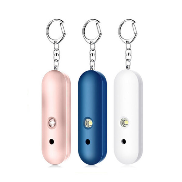 f265e28ed2e5b62e Simple IP56 Waterproof Mini Personal Pull Pin Self-Defense Emergency Security Alarm 130dB Sound