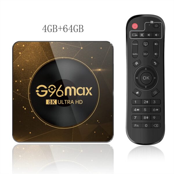 f26c3d4cf68ed78c Android 13 8K Ultra HD Smart TV Box Wifi6 Fast Stable Transmission Media Player 4GB64GB Large Memory Netflix Youtube ATV MAXA13