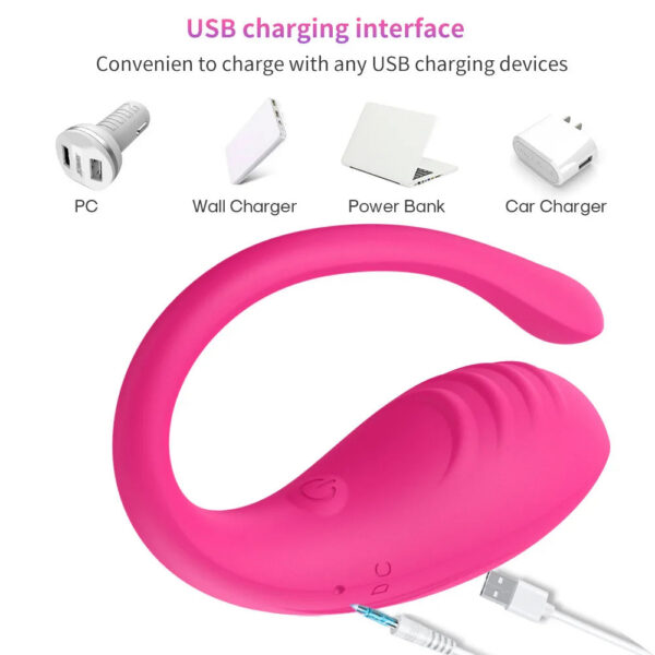f27dd991f6af20bb 9 Modes App Control Silicone Vibrating Egg Clit Massage G Spot Vibrator Sex Toys For Women Masturbation Rechargeable