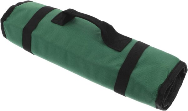 HEMOTON Tasche Für Outdoor-kochmesser Kochtasche Kochmesser Tragetasche Tasche Für Sushi-Messer Messer Vitrine Aufbewahrungstasche Für Küchenmesser Köche Fall Dark Green Stoff