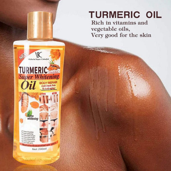 f29f1502b3943f48 Turmeric Essential Oil Facial Massage oil Moisturizing Diffuser Aromatherapy Brightening Smoothing Body Face Skin Care 200m