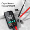 f2b00b5e71adf329 MASTFUYI Mini Digital Multimeter Smart Electrician Tester For DC/AC Voltage Capacitance Ohm Hz NCV Professional Multitester