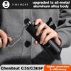 TIMEMORE Chesut C3S / C3ESP Manual Coffee Upgrade All-metal Body & Anti-slip Design Portable Grinder S2C Burr Inside