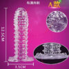 f2c3b84320fd6698 Spike Condoms Penis Extension Sleeves Sex Toys for Men Delay Ejaculation Reusable Condoms Enlargement Sperm Lock Cock Ring