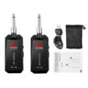 M-VAVE WP-5G 5.8G Wireless Guitar System Rechargeable Audio Transmitter Receiver Guitar Amplifier Guitar Accessory Type-C Cable