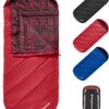 f2d849c4335b466d KingCamp XXL Sleeping Bag for Adults 3-4 Season Large Wide Flannel Liner Single Warm Waterproof Lightweight for Camping Hiking Backpacking Outdoor with Compression Sack